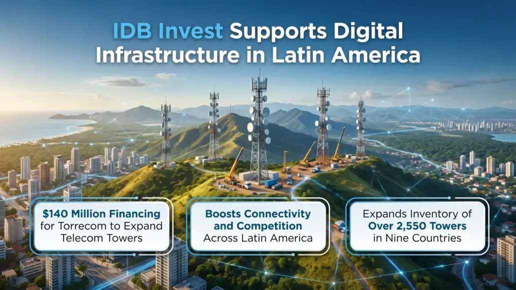 IDB Invest Supports Digital Infrastructure in Latin America
