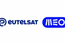 Eutelsat and MEO Expand LEO Connectivity for Telecom Network Resilience in Portugal Eutelsat logo: blue circular emblem at left and bold blue wordmark on white background.