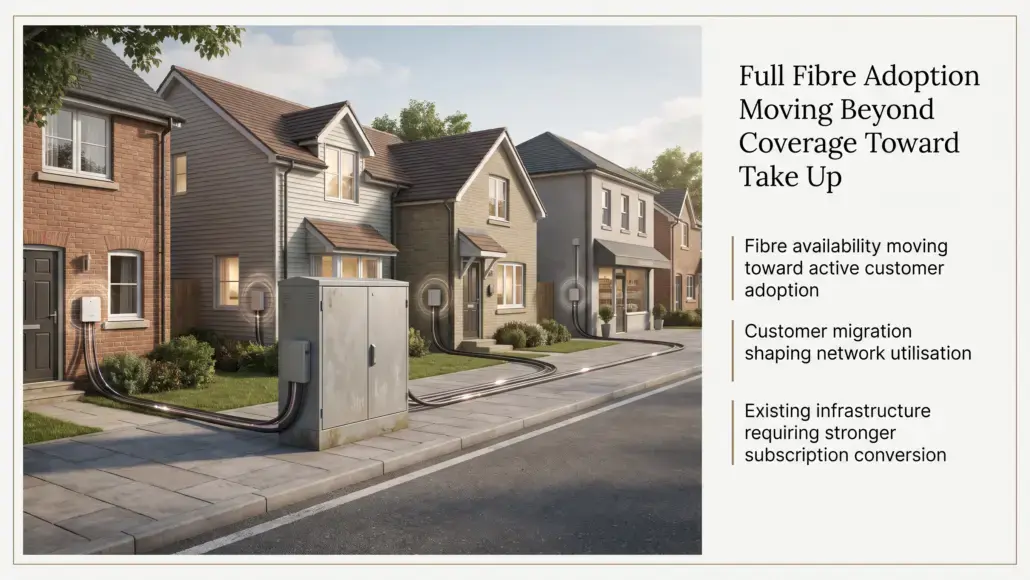 Full Fibre Adoption Moving Beyond Coverage Toward Take Up