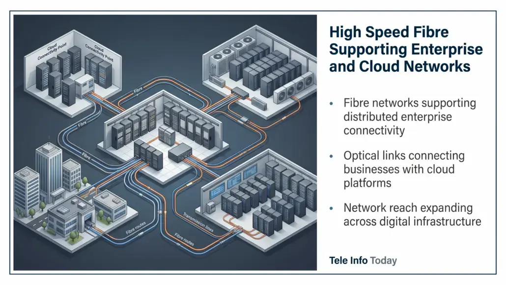 High Speed Fibre Supporting Enterprise and Cloud Networks