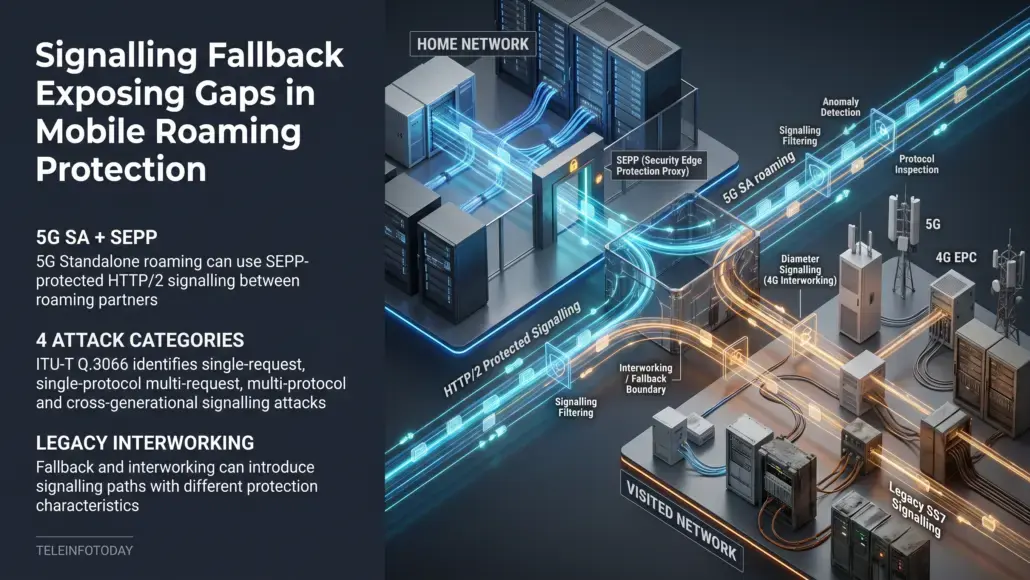 Signalling Fallback Exposing Gaps in Mobile Roaming Protection