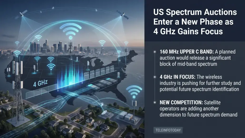 US Spectrum Auctions Enter a New Phase as 4 GHz Gains Focus