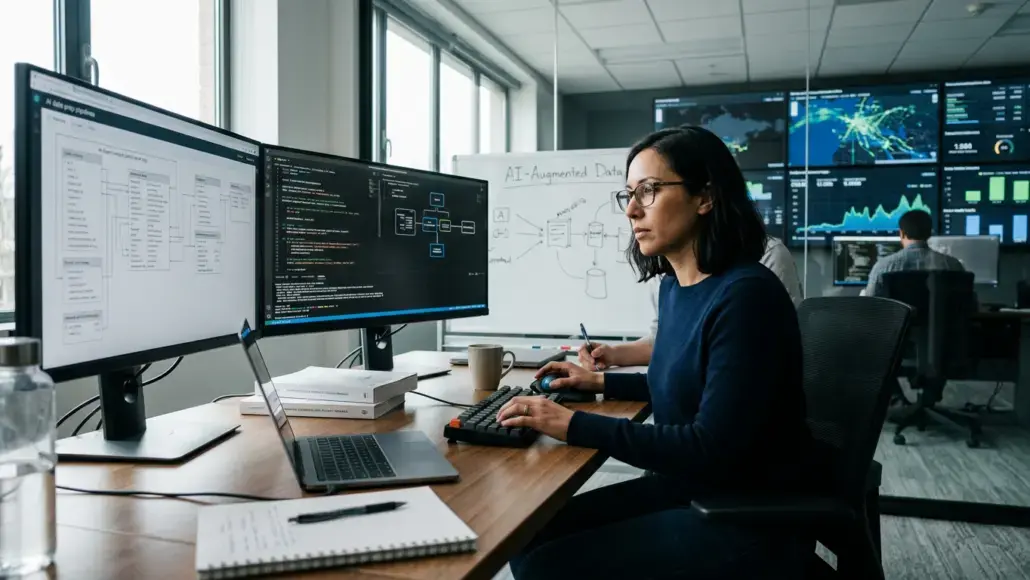Accelerating Telecom BI via AI-Augmented Data Preparation