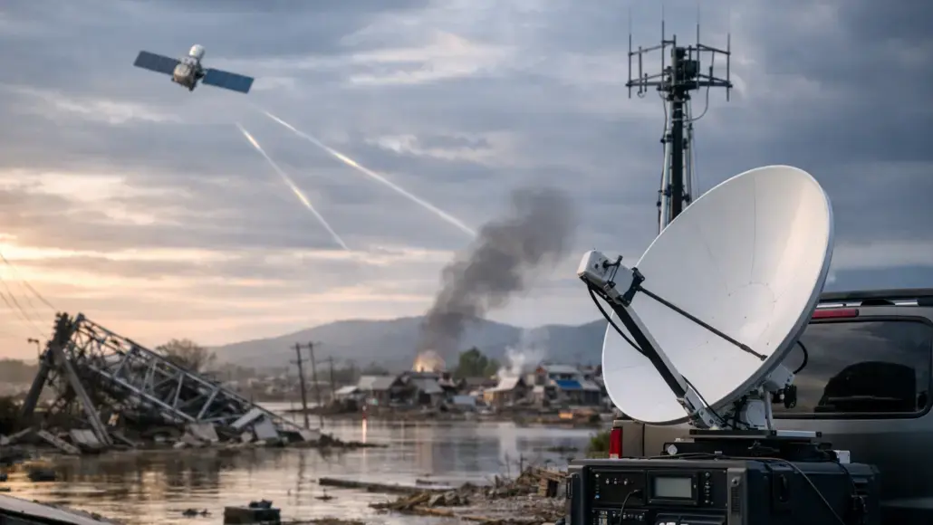 Satellite NTN Emergency Communications Supporting Network Resilience