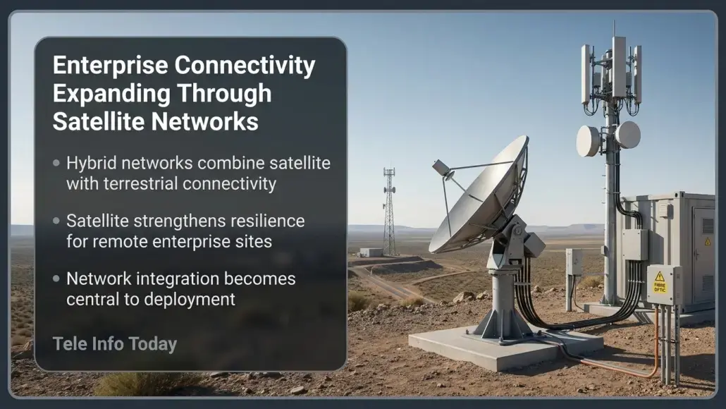 Enterprise Connectivity Expanding Through Satellite Networks