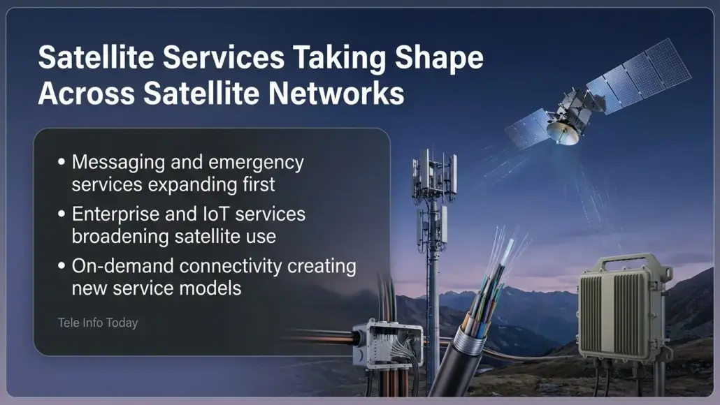 Satellite Services Taking Shape Across Satellite Networks