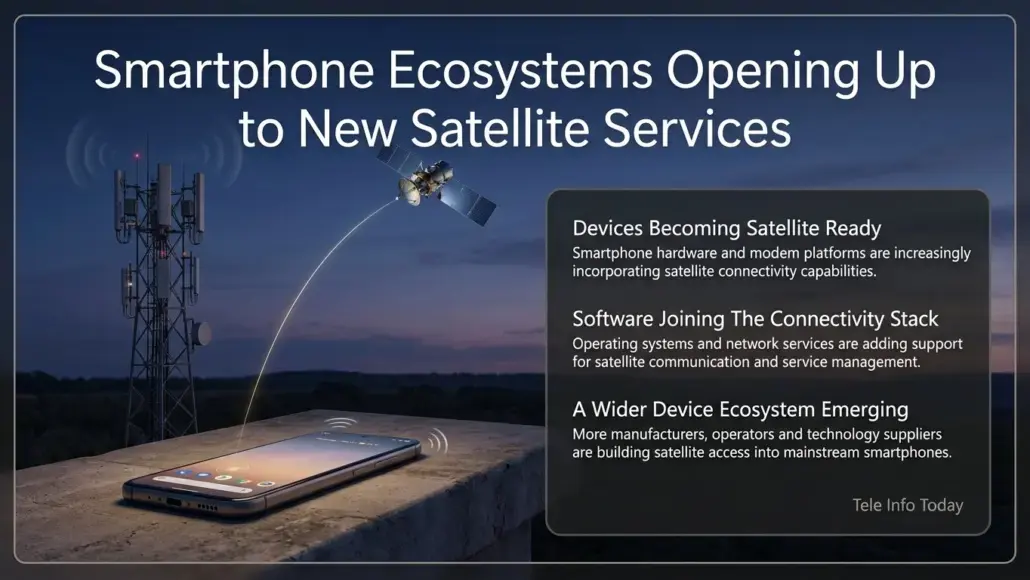 Smartphone Ecosystems Opening Up to New Satellite Services