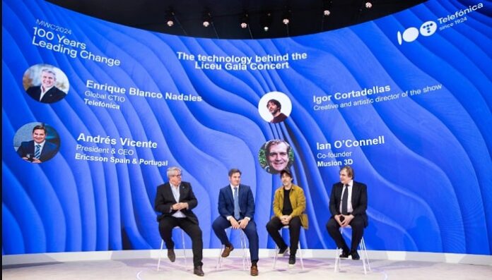 Telefonica and Ericsson reinvent live entertainment with 5G power