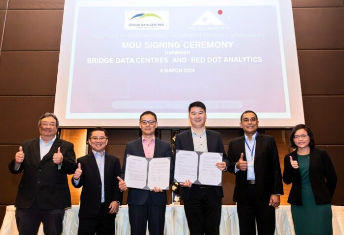 Bridge Data Centres partners with Red Dot Analytics to power sustainability goals with technological innovation