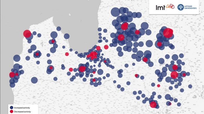 Mobile network used to test the effectiveness of social distancing restrictions